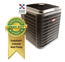 Evolution Extreme Heat Pump in Ottawa, ON, offers efficient heating and cooling year-round.